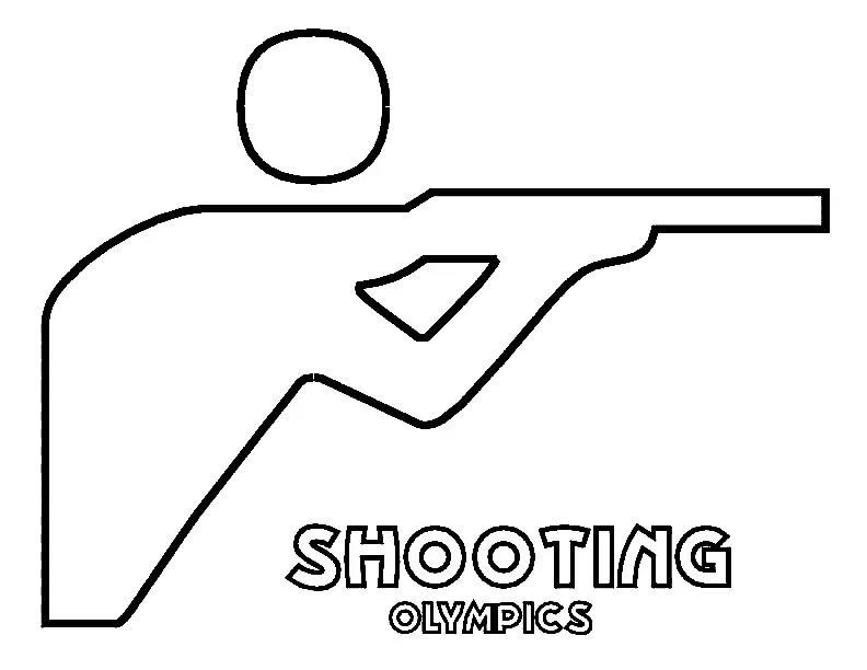 Ausmalbilder für Schießsport