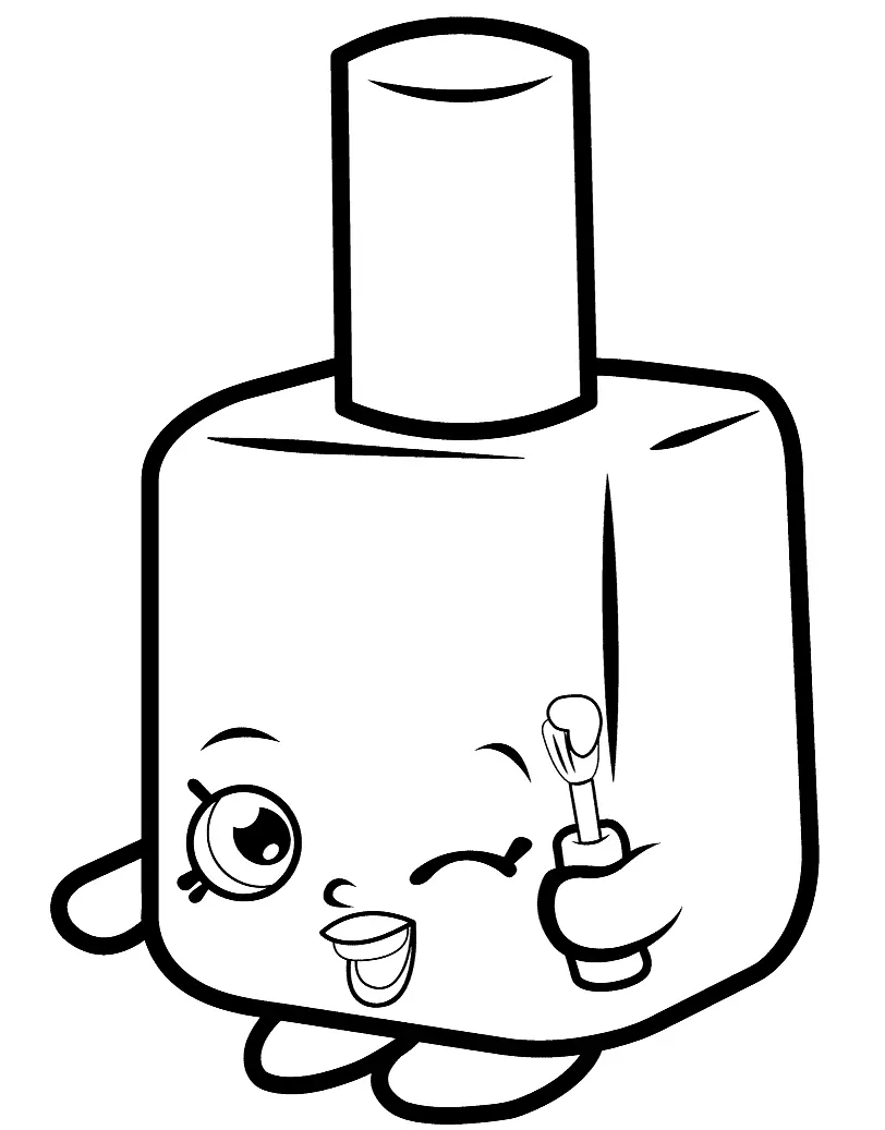 Shopkins Ausmalbilder 7