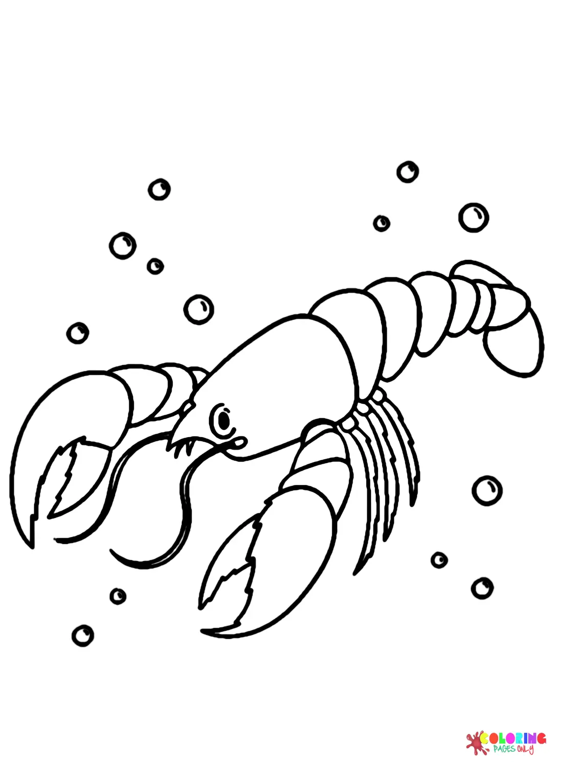 Desenhos de Camarao Para Colorir 3