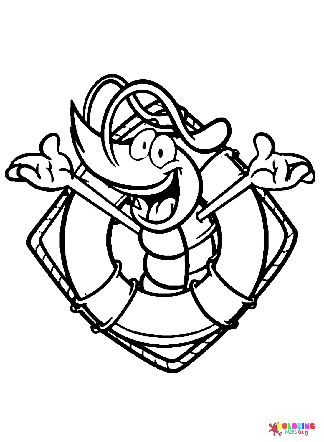 Desenhos de Camarao Para Colorir 6
