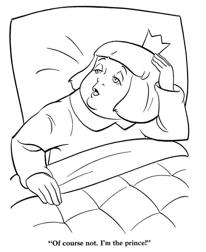 Enfermo En La Cama Para Colorear 9
