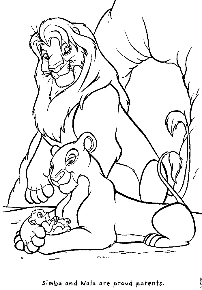 Simba Ausmalbilder 21