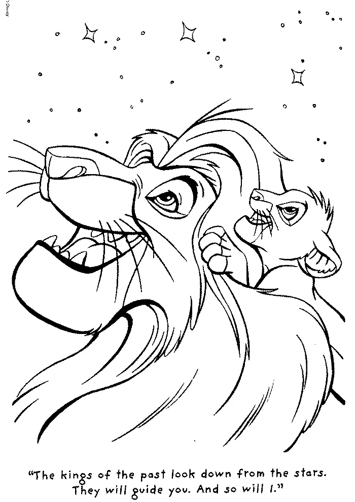 Simba Ausmalbilder 32