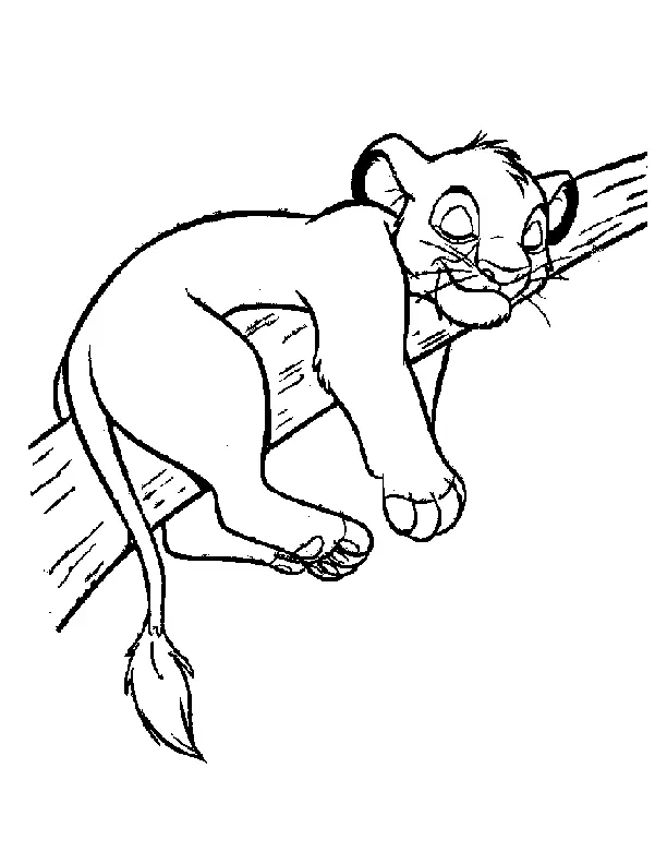 Simba Ausmalbilder 33