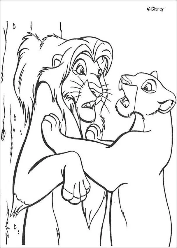 Simba Ausmalbilder 4