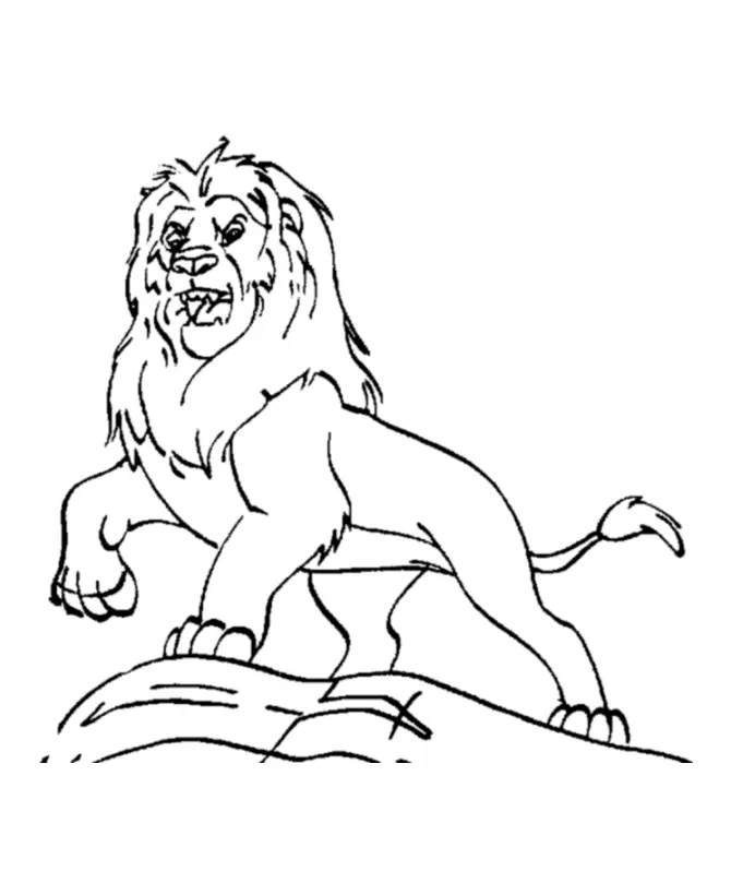 Simba Ausmalbilder 40