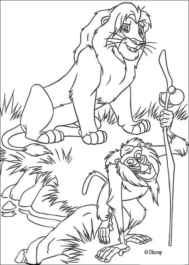 Simba Ausmalbilder 45