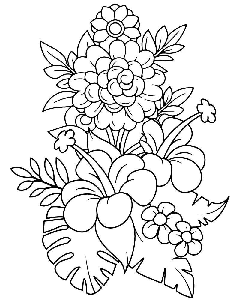 Simple Adult Coloring Pages 3