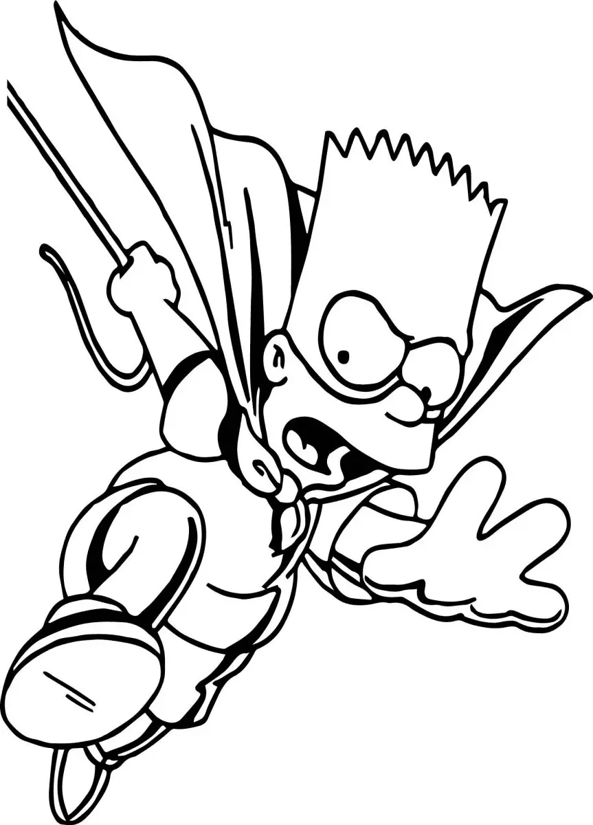 Simpsons Ausmalbilder 10