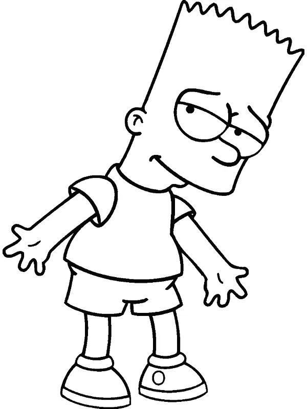 Simpsons Ausmalbilder 12