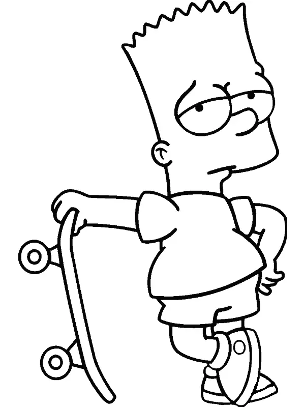 Simpsons Ausmalbilder 24