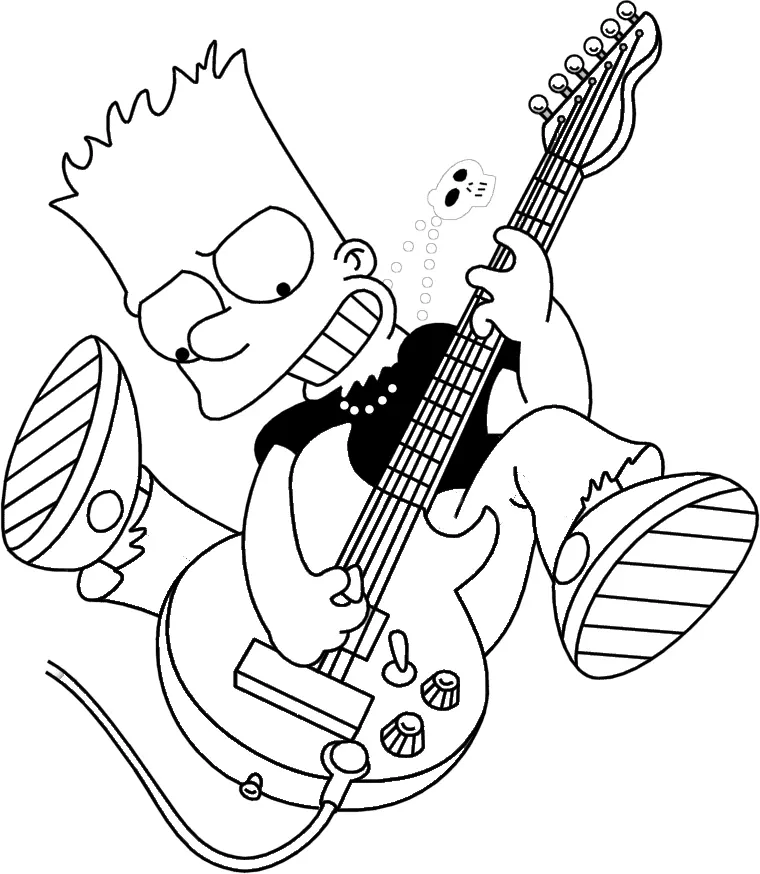 Simpsons Ausmalbilder 29
