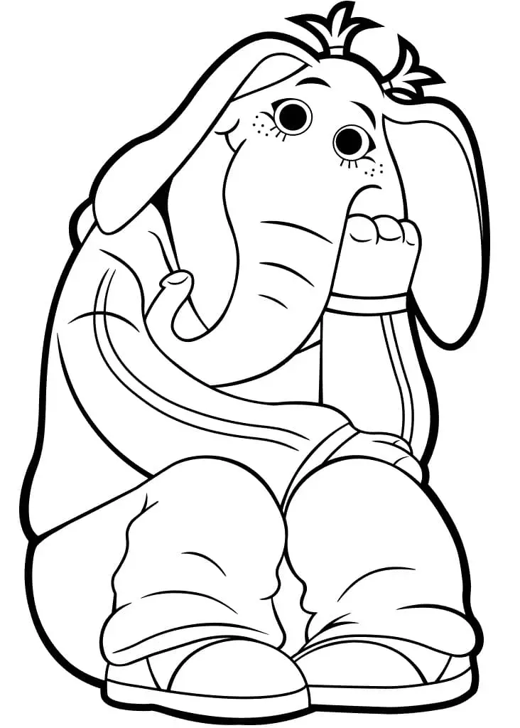 Sing Coloring Pages 38