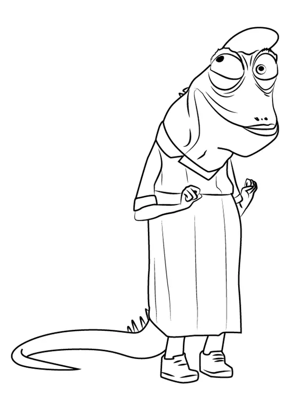 Sing Coloring Pages 8