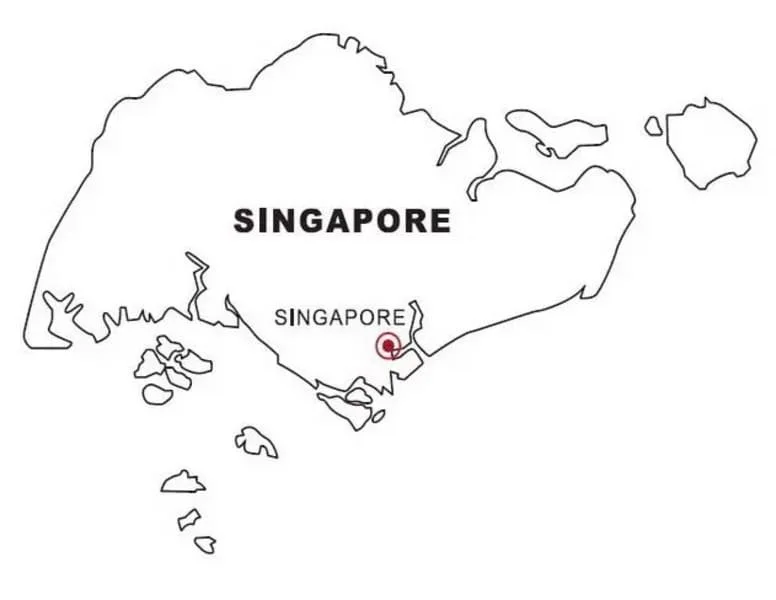 Singapore Coloring Pages 12