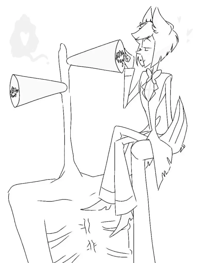 Siren Head Coloring Pages 29