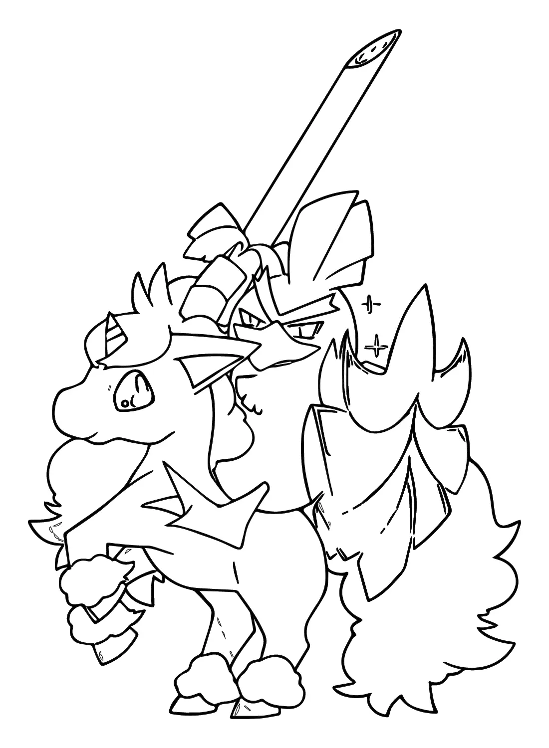 Sirfetch d Coloring Pages 11