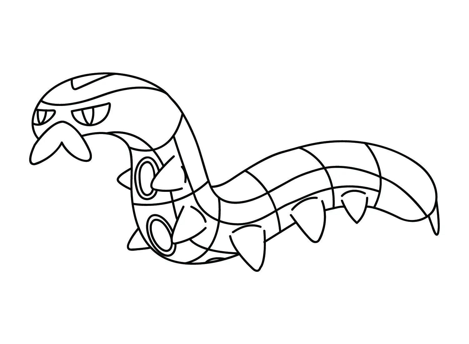 Sizzlipede Para Colorear 11
