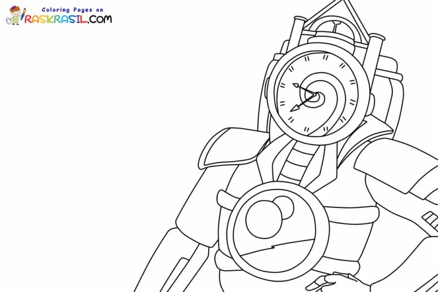 Del Multiverso Skibidi Para Colorear 2