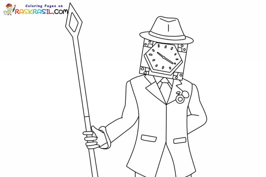 Del Multiverso Skibidi Para Colorear 6