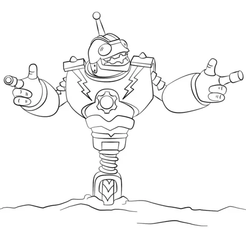 Skylanders Coloring Pages 128