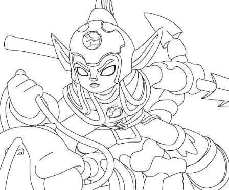 Skylanders Coloring Pages 146