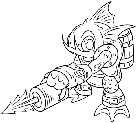Skylanders Coloring Pages 26