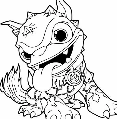 Skylanders Coloring Pages 27