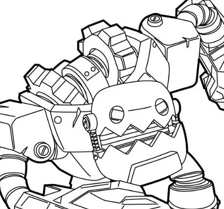 Skylanders Coloring Pages 30