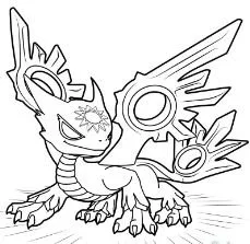 Skylanders Coloring Pages 39