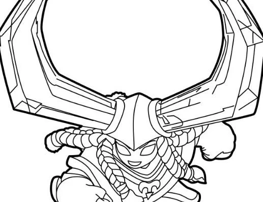 Skylanders Coloring Pages 58