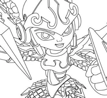 Skylanders Coloring Pages 84
