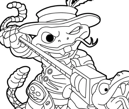 Skylanders Coloring Pages 86