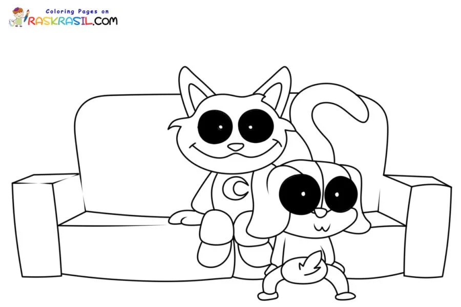 Animales Sonrientes Para Colorear 4