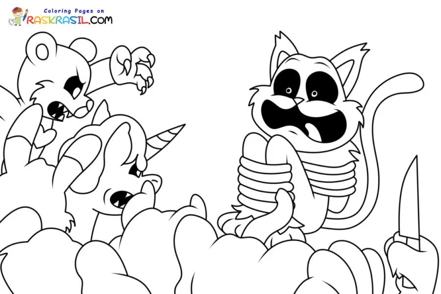Animales Sonrientes Para Colorear 5