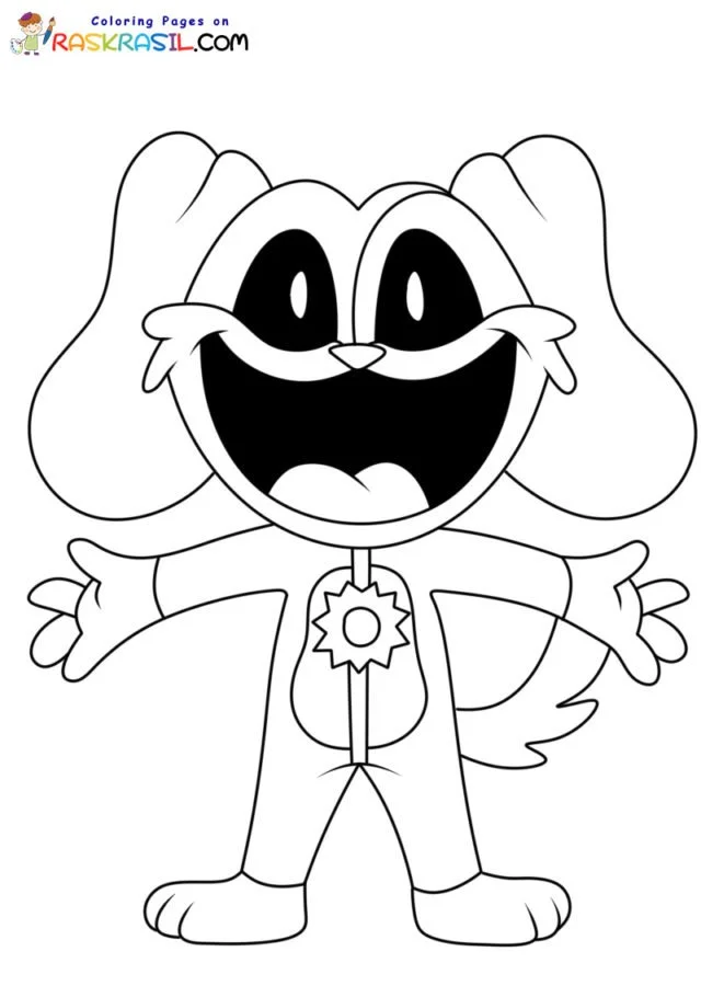 Animales Sonrientes Para Colorear 8