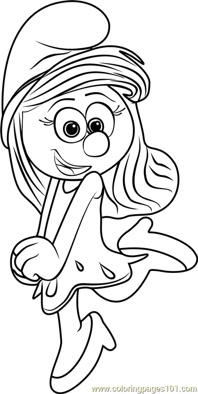 Schlumpf Ausmalbilder 12