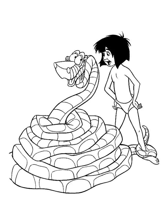 Desenhos de Cobra Para Colorir 10