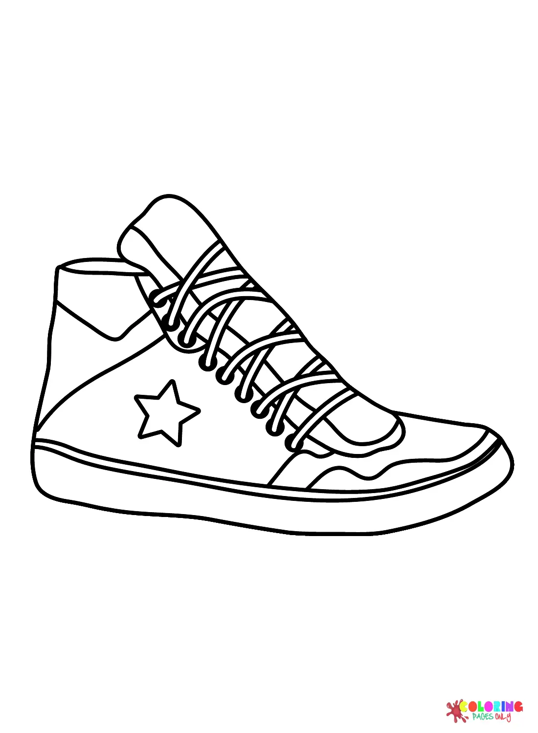 Zapatillas Para Colorear 10