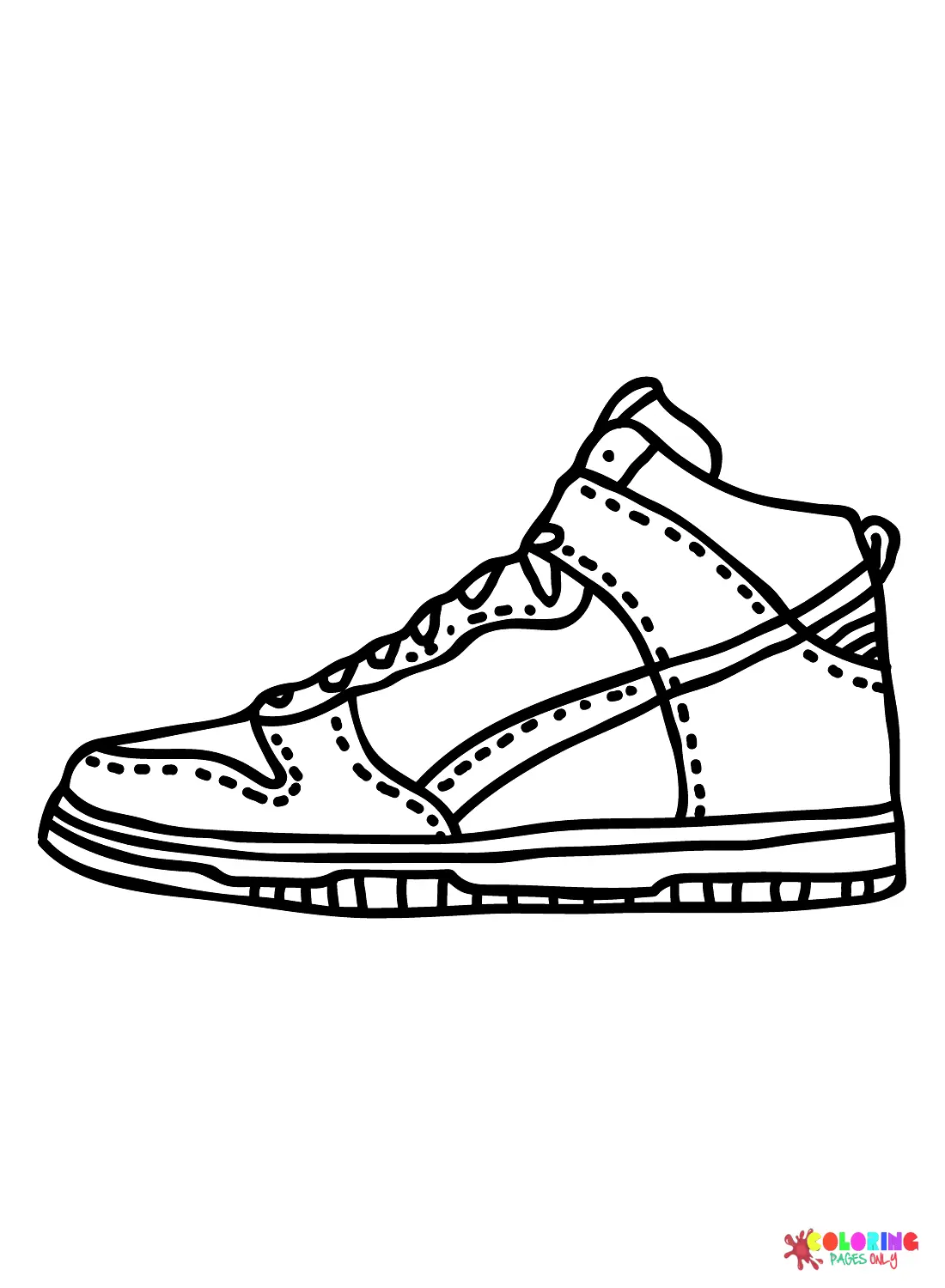 Zapatillas Para Colorear 19