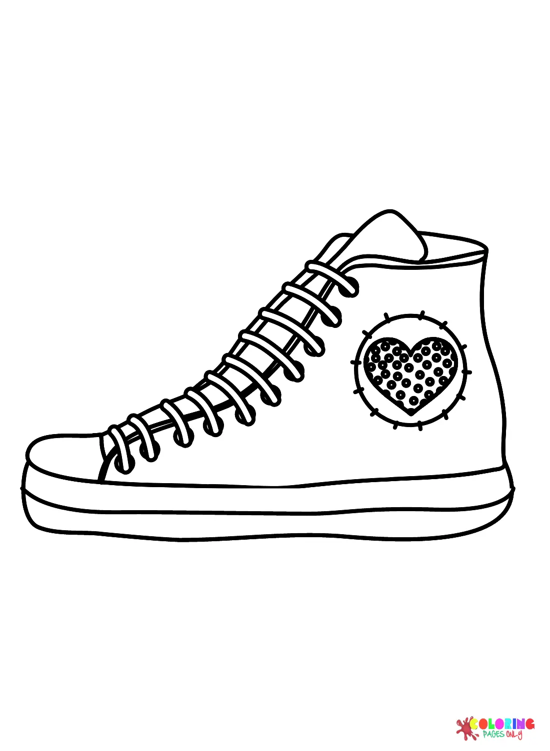 Zapatillas Para Colorear 24
