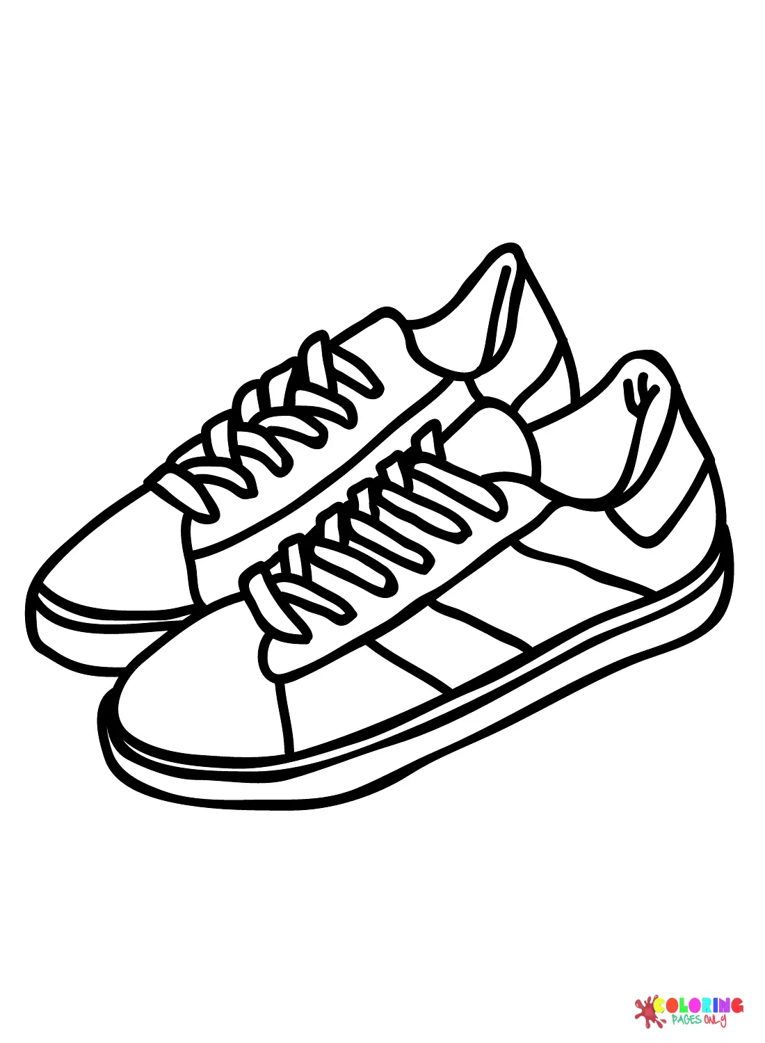 Zapatillas Para Colorear 3