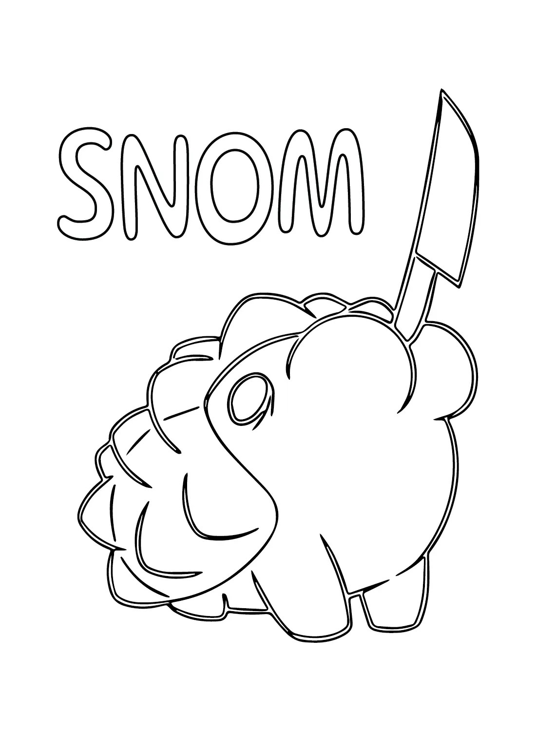 Snom Coloring Pages 14
