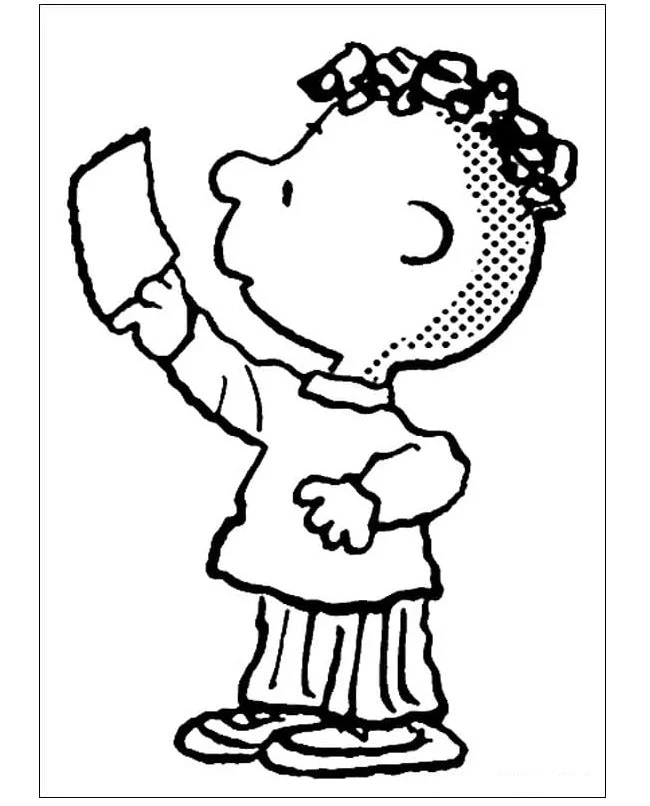 Desenhos de Snoopy Para Colorir 103