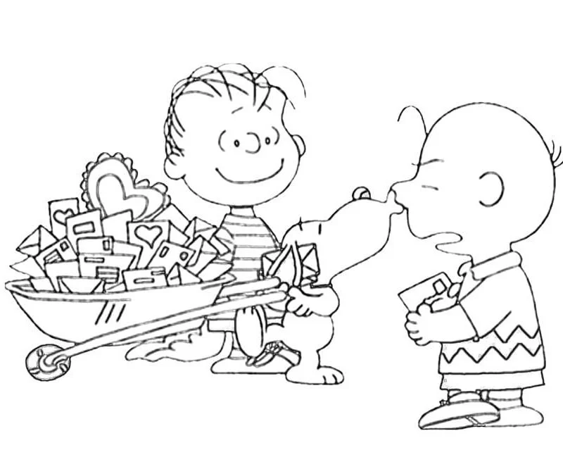 Desenhos de Snoopy Para Colorir 104