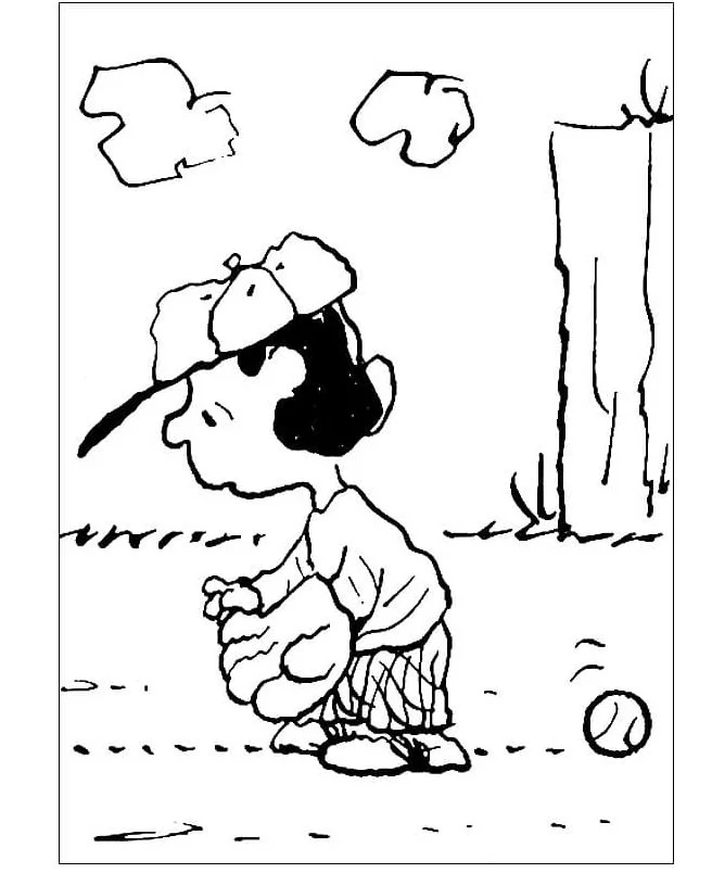 Desenhos de Snoopy Para Colorir 108