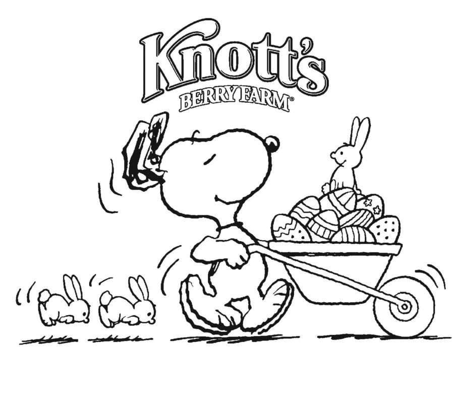 Desenhos de Snoopy Para Colorir 71