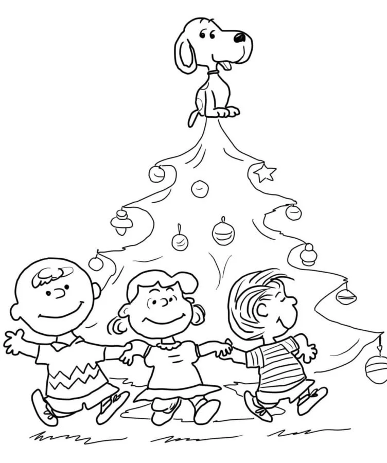 Desenhos de Snoopy Para Colorir 82