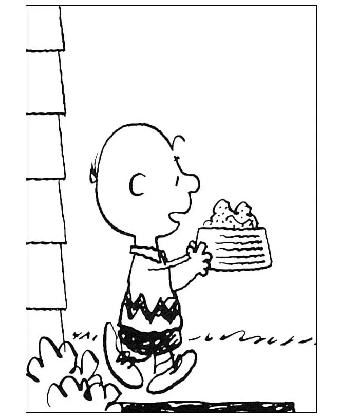 Desenhos de Snoopy Para Colorir 88