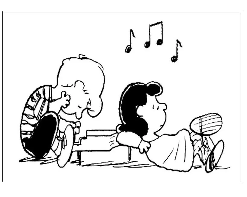 Desenhos de Snoopy Para Colorir 94
